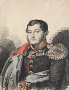 Portret van Pjotr Nikolaevitsj Jermolov