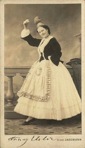 Fanny Elßler, 1870 door Carl von Jagemann