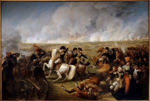 Keizer Napoleon I bij de slag van Wagram op 5/07/1809 door Carle Vernet