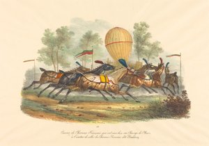 Franse Renpaarden door Carle Vernet