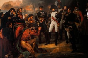 Napoleon voor Madrid in 1808