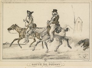 Scènes uit het Dagelijks Leven, Wegen en Paden: Weg naar Poissy