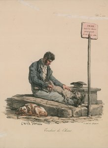 Tondeur de Chiens door Carle Vernet