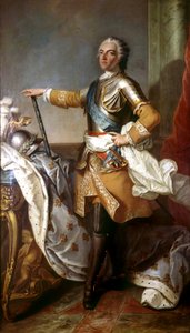 Louis XV (1710-1774) Franse koning in 1774-1792 door Carle van Loo