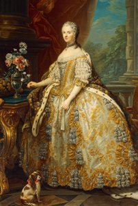 Portret van Maria Leczinska of Leszczynska (Trzebnica)