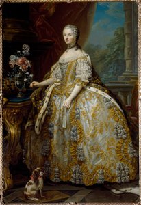 Portret van Mary Lescszinska, koningin van Frankrijk