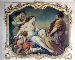 Venus bij haar Toilet door Carle van Loo