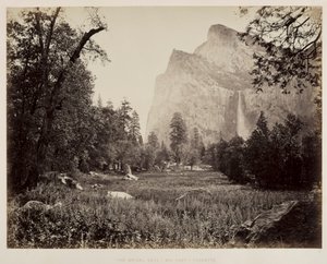 Bridal Veil, Yosemite, c. 1865-1866