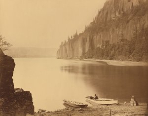 Kaap Hoorn, Columbia River door Carleton E. Watkins
