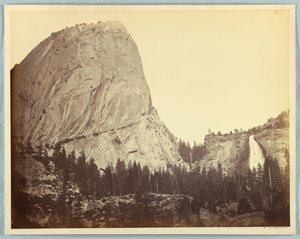 Mount Broderick, Nevada Falls, 700 voet, Yosemite