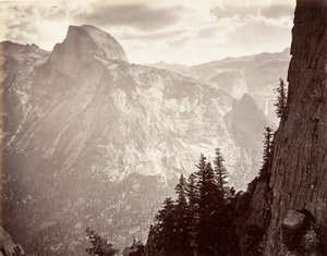 Zuidkoepel, 6.000 voet door Carleton E. Watkins.