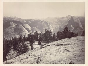 De Domes, vanaf de Sentinel Domes, Yosemite
