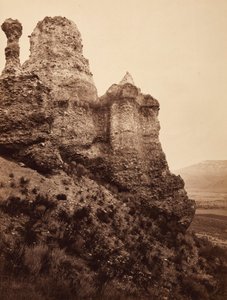 Heksenrots, bij Echo City, Utah door Carleton E. Watkins