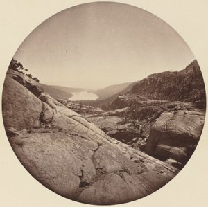 Donnermeer, Californië, ca. 1860s door Carleton Emmons Watkins