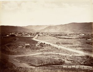 San Luis Obispo, 1876, gedrukt ca. 1876 door Carleton Emmons Watkins