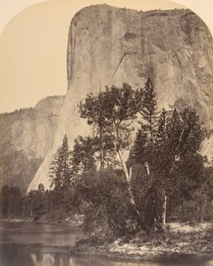 Tutucanula, El Capitan door Carleton Emmons Watkins