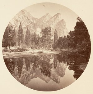 Yosemite National Park, Californië, ca. 1878 door Carleton Emmons Watkins