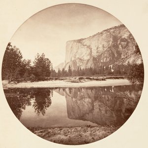Yosemite National Park, Californië door Carleton Emmons Watkins