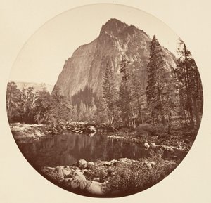 Yosemite National Park, Californië door Carleton Emmons Watkins