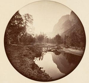 [Yosemite National Park, Californië], ca. 1878 door Carleton Emmons Watkins