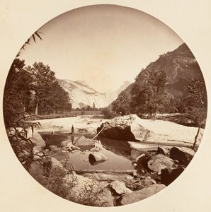 Yosemite National Park, Californië, ca. 1878 door Carleton Emmons Watkins