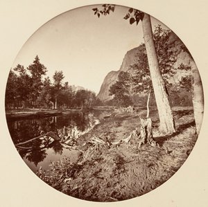 [Yosemite National Park, Californië], ca. 1878 door Carleton Emmons Watkins