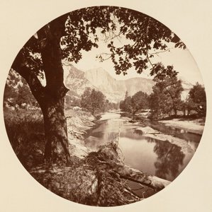 Yosemite National Park, Californië door Carleton Emmons Watkins