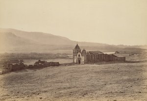 [Missie, San Carlos del Carmelo]] door Carleton Watkins
