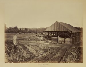 Oswego ijzerfabriek, Willamette rivier