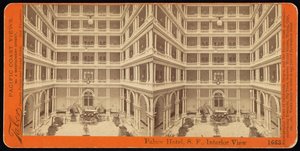 Palace Hotel, S.F., interieur