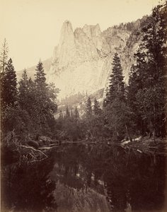 [De Sentinel, 3270 ft.]. door Carleton Watkins