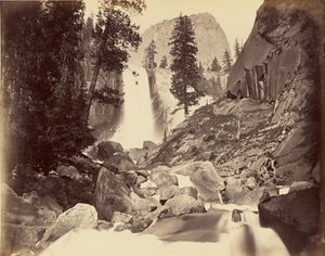 [Vernal Fall, 300 feet] / [Piwyac, Vernal Fall, 300 ft., Yosemite]