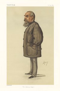 Kapitein Richard Francis Burton - portret staand door Carlo (1839 89) Pellegrini