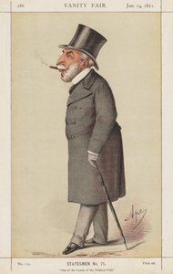 Vanity Fair: Staatsman, Nr. 71 "Een van de Lammeren van de Politieke Kudde" door Carlo (Ape) Pellegrini