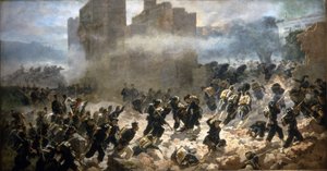 De Breuk van Porta Pia - Rome, 20/09/1870.