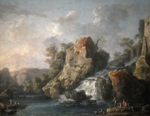 Cascade teveron door Carlo Bonavia