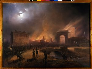 Risorgimento: De Vijf Dagen van Milaan (18-22 maart 1848): een van de eerste episodes van de Revoluties van 1848 die de opkomst van de Milanese bevolking zag tegen de Oostenrijkse overheersing