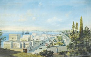 Het Ciragan Paleis in Constantinopel