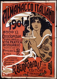 Almanacco Italiano, 1901 door Carlo Casaltoli