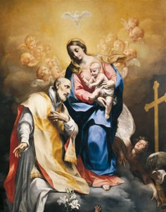 St. Philip Neri met Maagd en Kind
