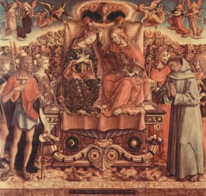 Kroning van de Maagd door Carlo Crivelli