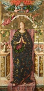 De onbevlekte ontvangenis door Carlo Crivelli