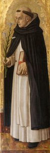 Sint Dominicus, 1472 door Carlo Crivelli