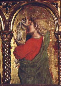 St. Johannes de Evangelist, detail van het Sant