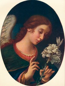 Engel van de Aankondiging, 17e eeuw door Carlo Dolci