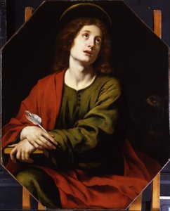 Sint Jan de Evangelist door Carlo Dolci