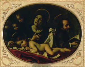 De droom van de jonge St. Johannes de Doper door Carlo Dolci