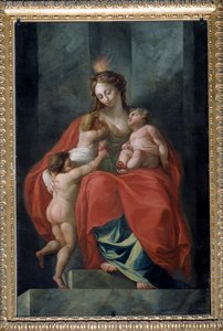 Allegorie van de dertien waarden van de republiek: de Liefdadigheid