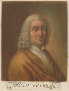 Niccolo Ricciolini door Carlo Lasinio, after Nicolò Ricciolini