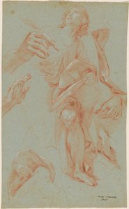 Studies van Sint Jacobus de Meerdere door Carlo Maratta